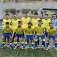 Once inicial de Las Palmas Atlético ante el Intercity.