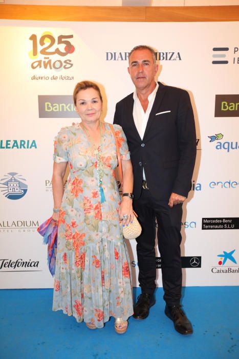 Mari Carmen Gutiérrez,  propietaria del hotel Aguas de Ibiza Lifestyle&Spa y Jorge Inchausti.