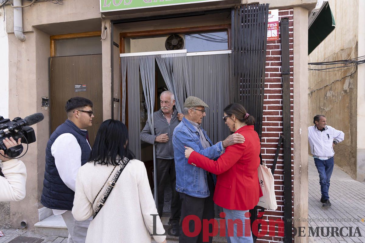 Corporación, Cofradía y Bandos realizan la 'Pedimenta' en Caravaca