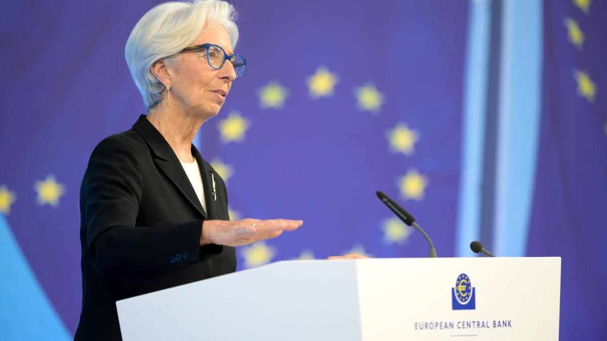 La presidenta del BCE, Christine Lagarde.