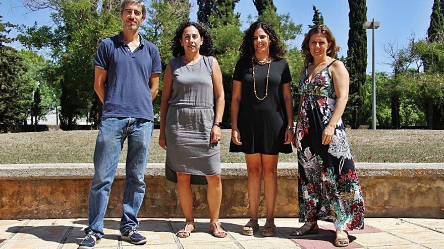 Javier Lozano, Carme Ledesma, Nelia Sánchez e Inés Martín forman parte de la Plataforma per l´Escola Inclusiva.