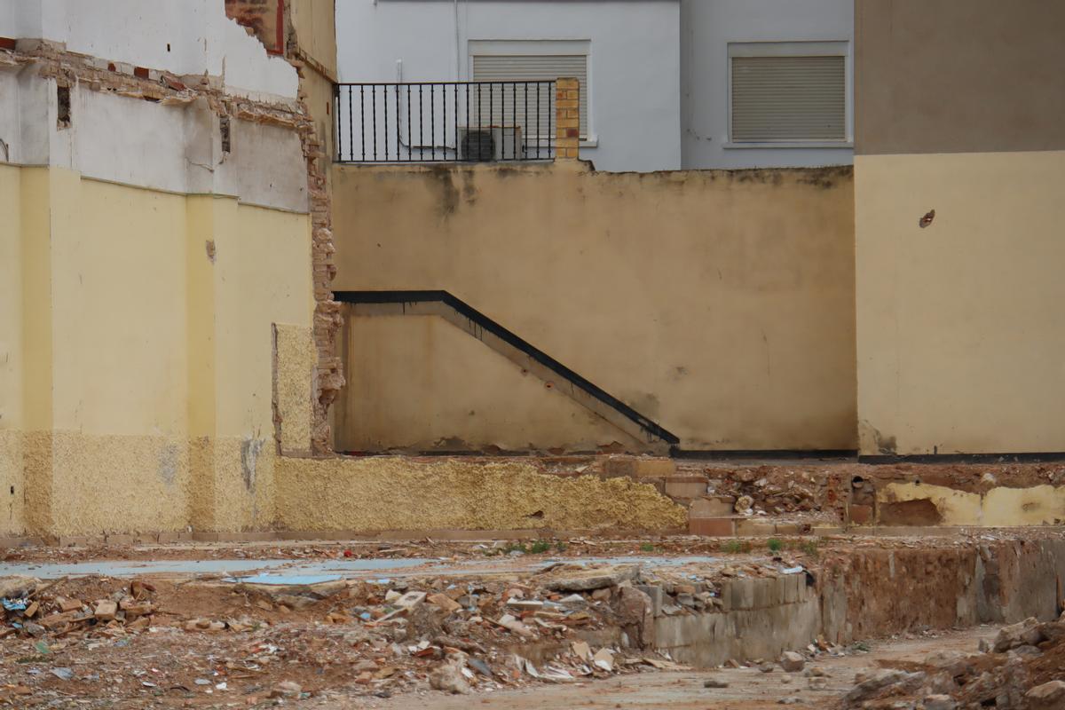 Así marchan las obras en el "agujero de la vergüenza" de Orriols