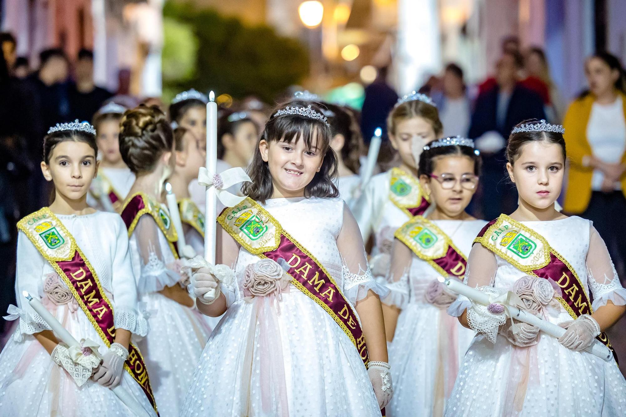 Processó en honor al Santíssim Crist de la Suor a Calp