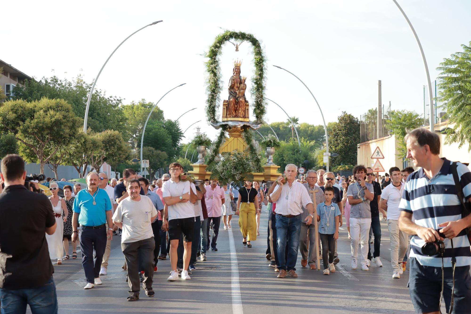 Las fotos de la 'baixà' de la Mare de Déu de Gràcia en Vila-real