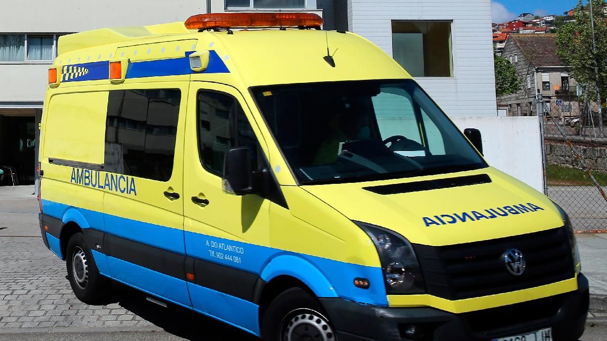 Imagen de recurso de una ambulancia.