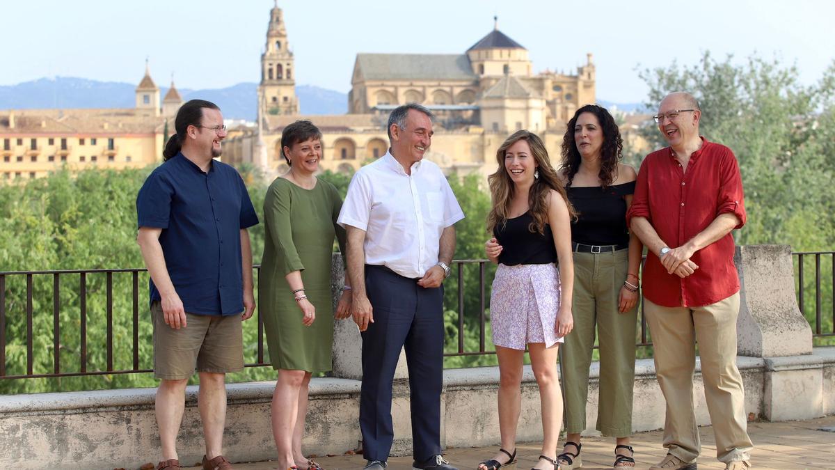 Candidatos de Sumar Córdoba a las elecciones generales del próximo 23 de julio.