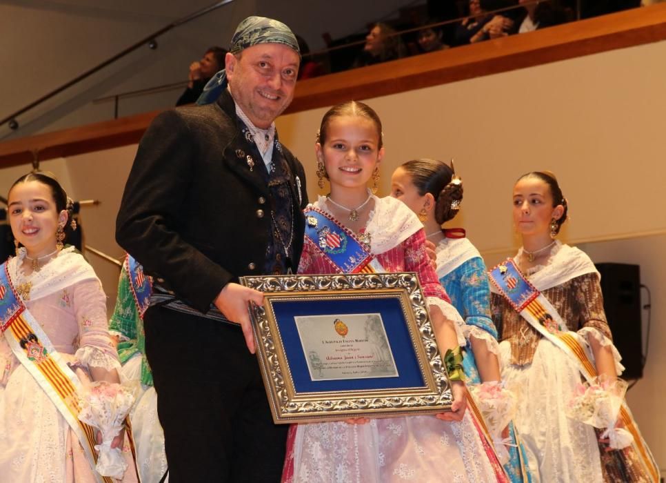 Exaltación de las Falleras Mayores de la Agrupación del Marítimo