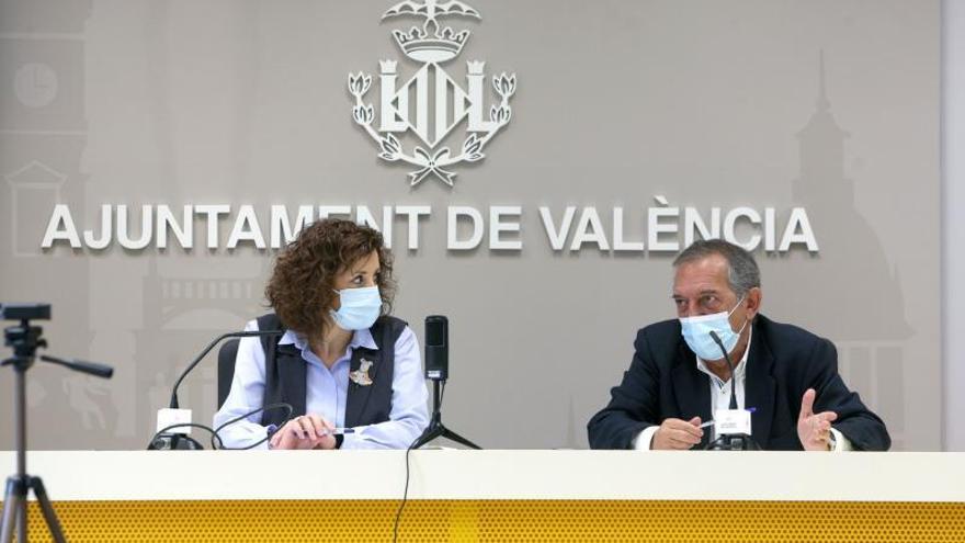 Maite Ibáñez y Miguel Soler, ayer.  | LEVANTE-EMV