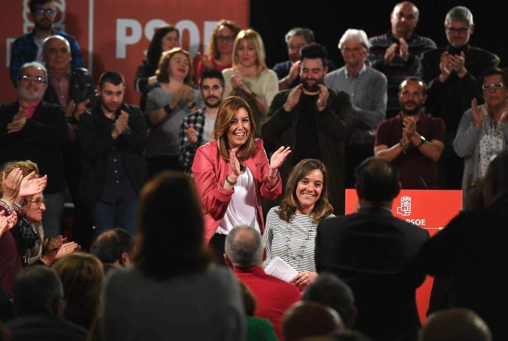 Acto de Susana Díaz en A Coruña