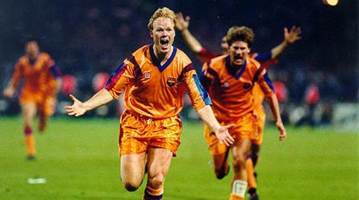 Vídeo del gol de Koeman en la final de Champions contra el Sampdoria.
