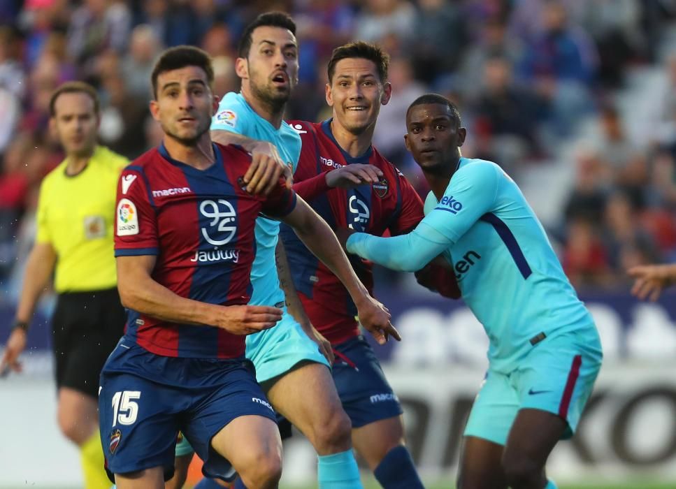 Levante - Barcelona, en imágenes