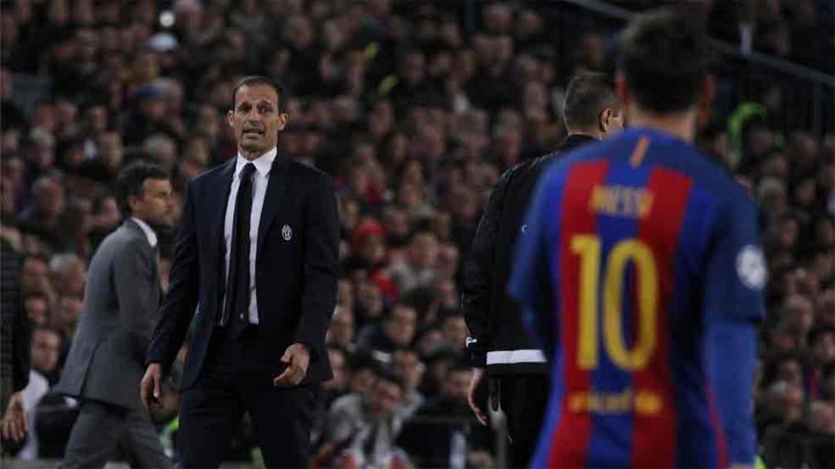 Allegri habló de la renovaciòn de Messi