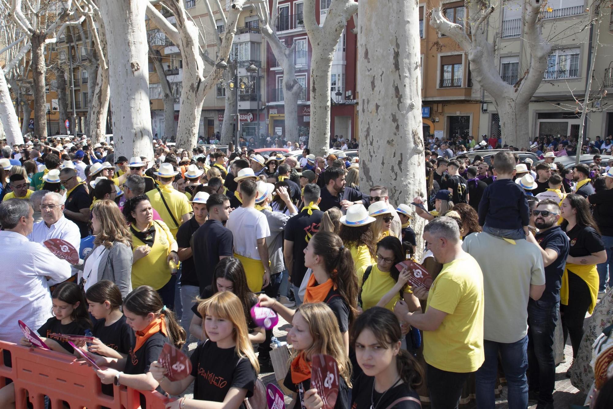 Búscate en la mascletà de Xàtiva de hoy, sábado 16 de marzo