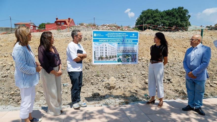 La Xunta anuncia la licitación de las obras para 55 nuevas viviendas de promoción pública en Navia
