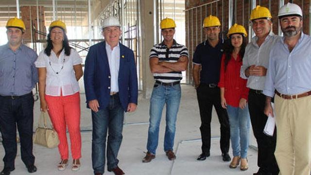 El alcalde, Delgado Bonilla, visitó las instalaciones.