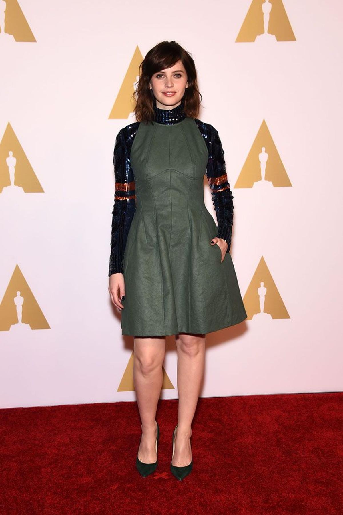 Almuerzo de los nominados Oscar 2015: Felicity Jones