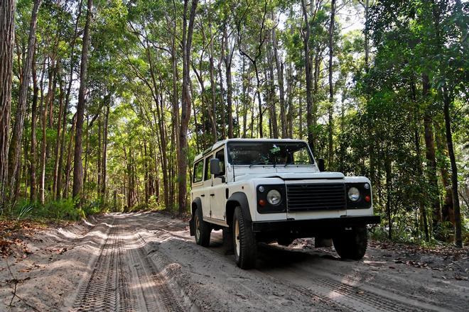 4X4 en la Isla de Fraser, Australia