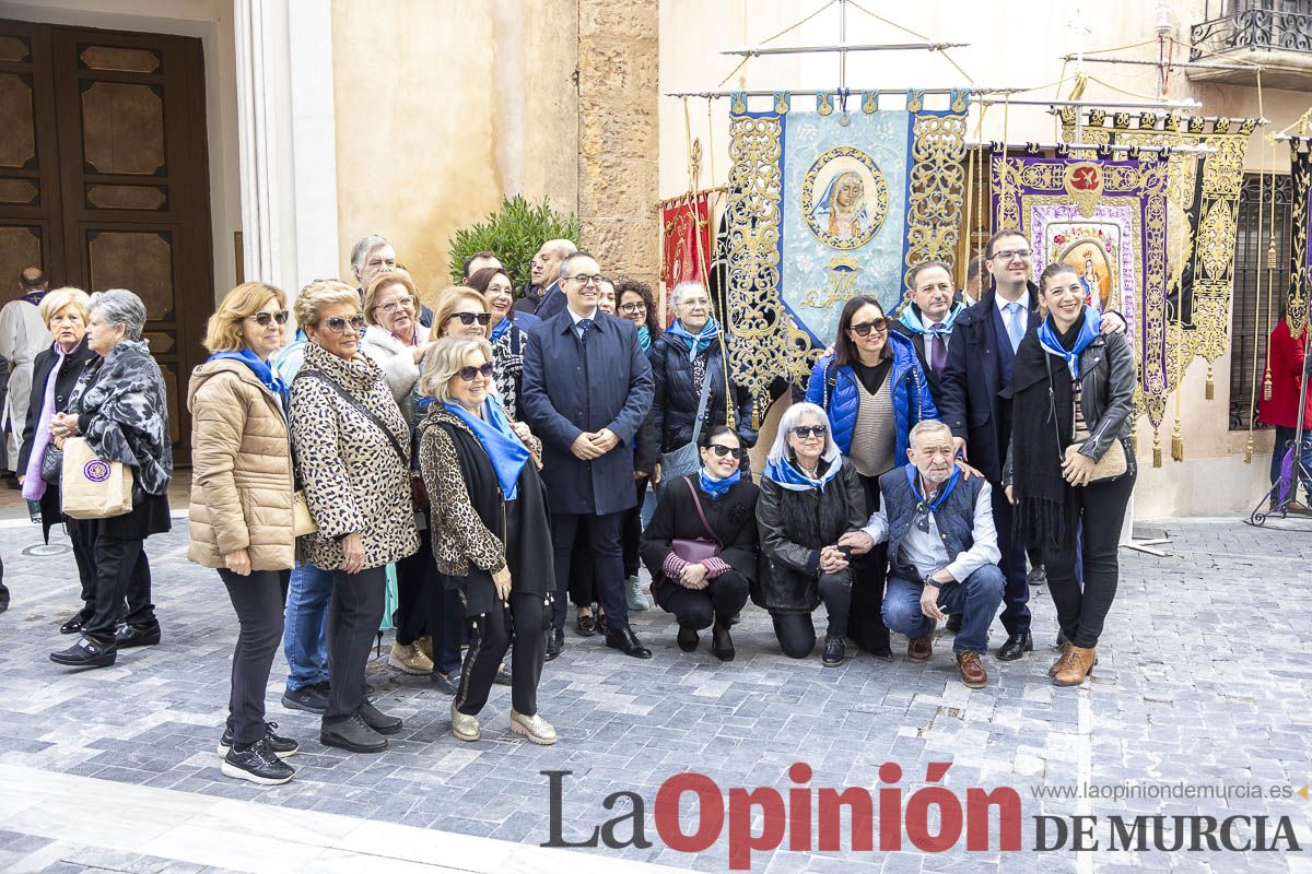Cofradías y Hermandades de Semana Santa Peregrinan a Caravaca