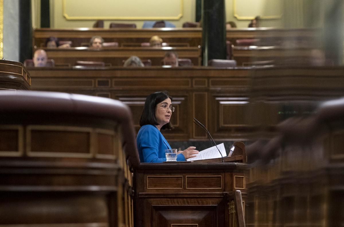 Darias dice que se quitará la mascarilla en el transporte público cuando digan los expertos