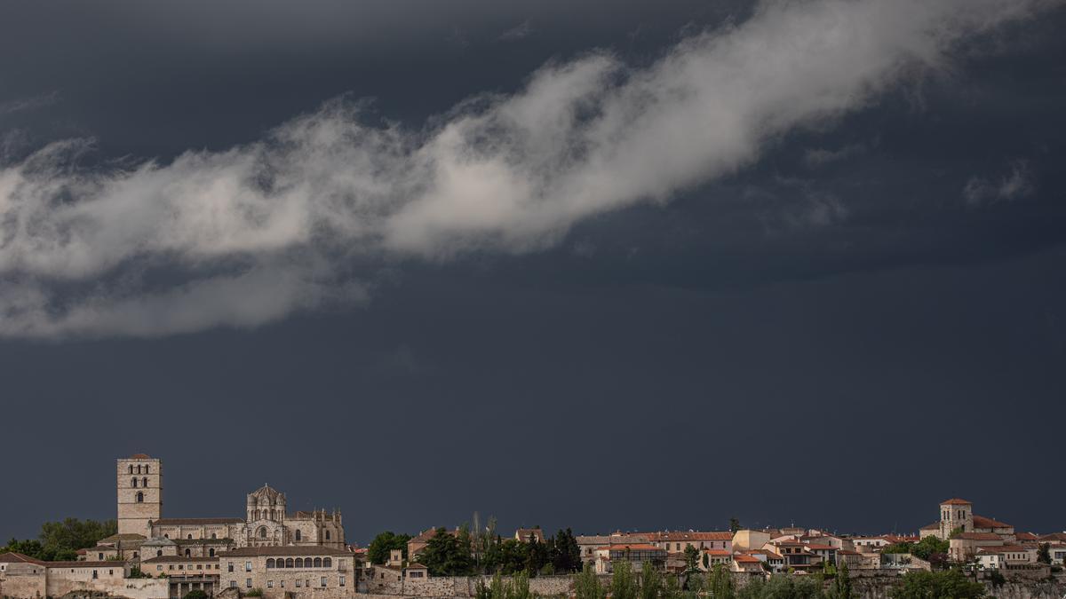 Tormenta en Zamora.