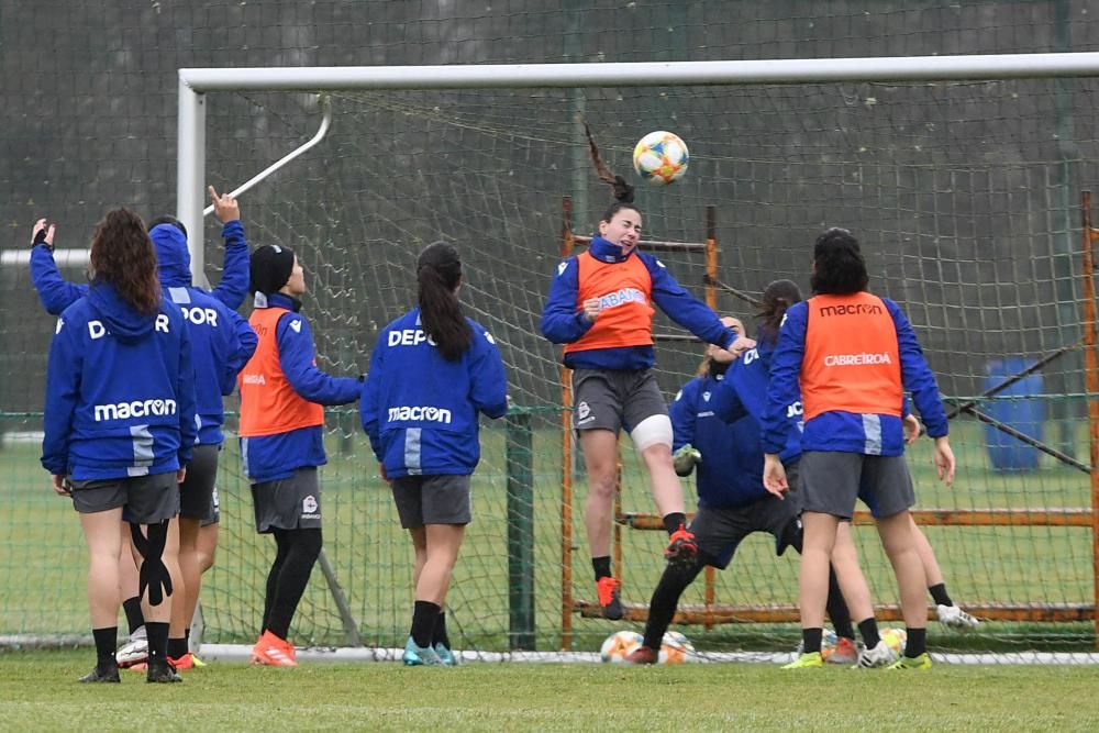 Entrenamiento del Deportivo Abanca