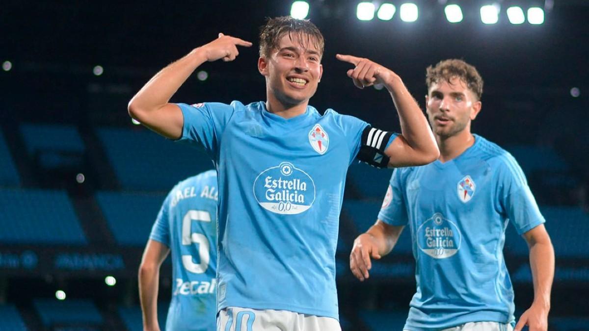 Raúl Blanco, primo de Iago Aspas, se está saliendo en el filial del Celta