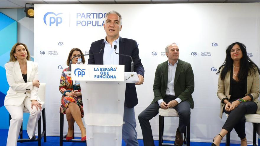 El PP arranca la campaña para las europeas desde Aragón: &quot;Sánchez resiste, pero no gestiona&quot;