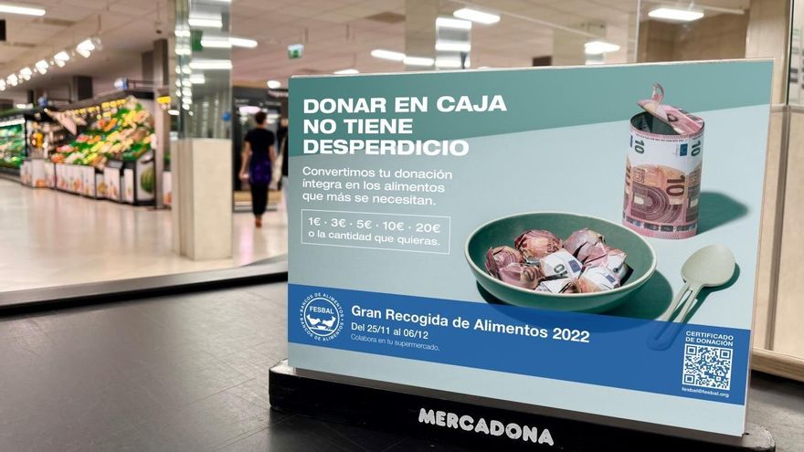 Mercadona participa en la Gran Recogida de Alimentos 2022