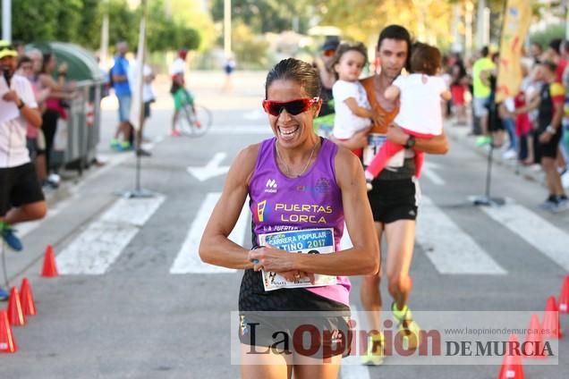 Carrera popular en Patiño.