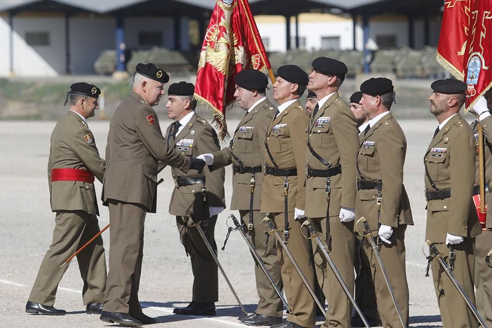 El general Ignacio Olazábal recibe el mando de la BRI X