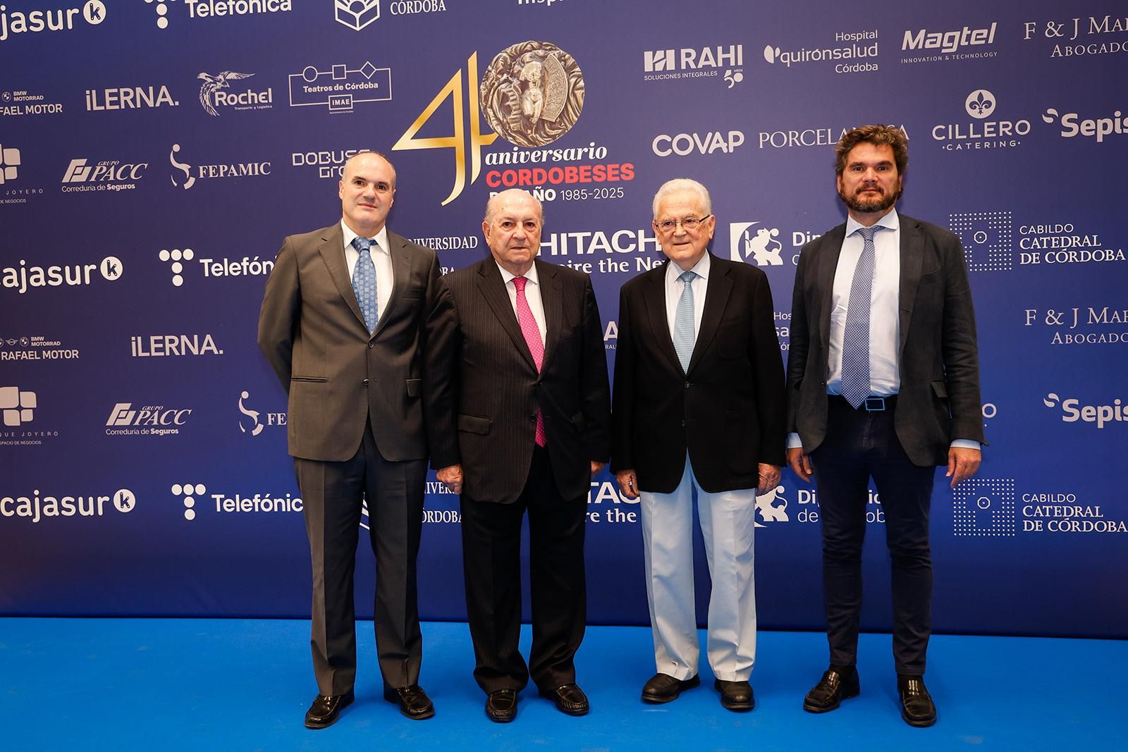 La gala del 40 aniversario de los Cordobeses del Año, en imágenes