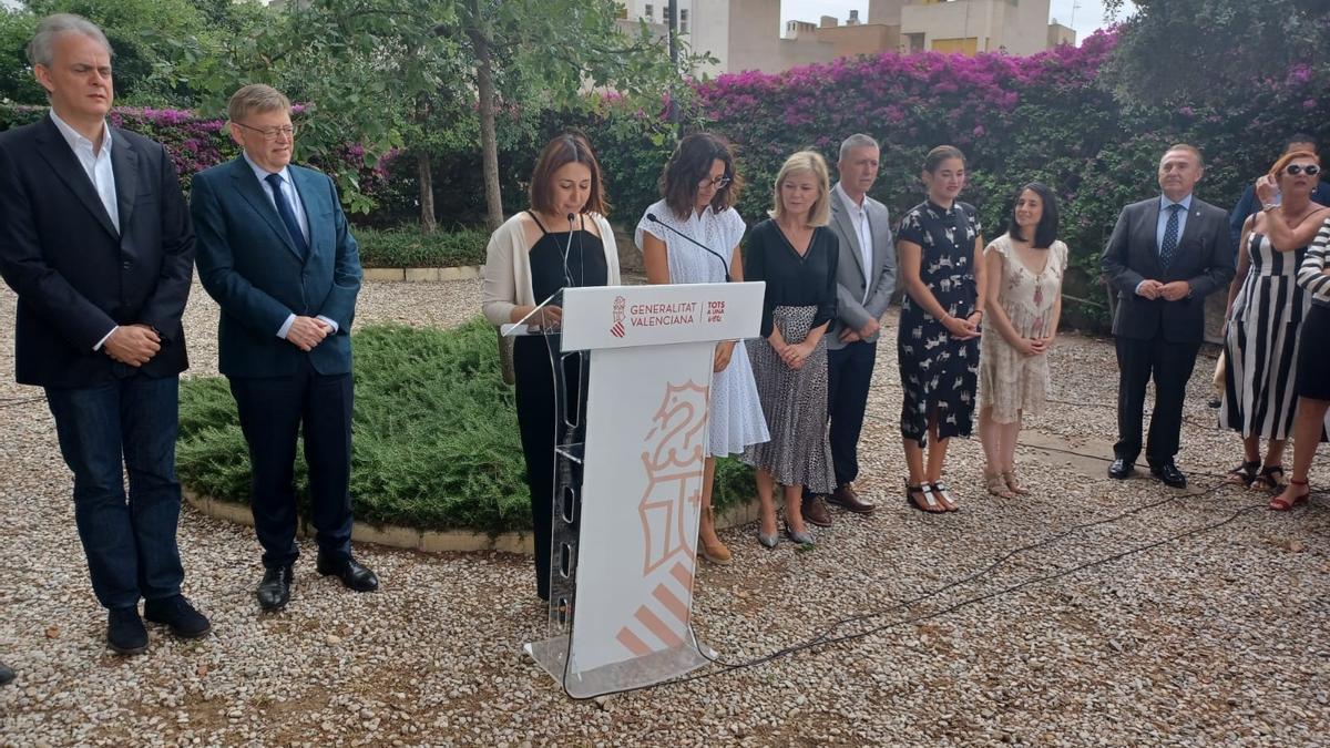 Benicàssim acogió uno de los actos de relevancia, con la declaración institucional &#039;declaración institucional ‘Acord, progrés i reivindicació: 40 anys de l’esperit de Benicàssim&#039;