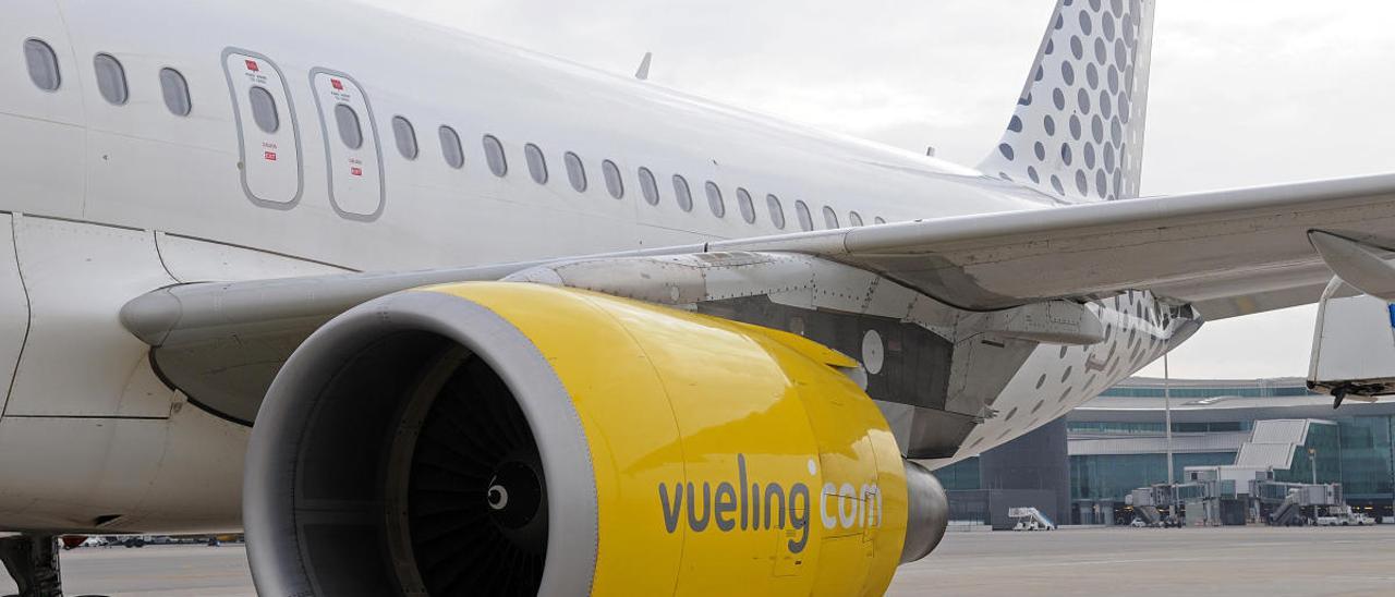 Un avión de Vueling.