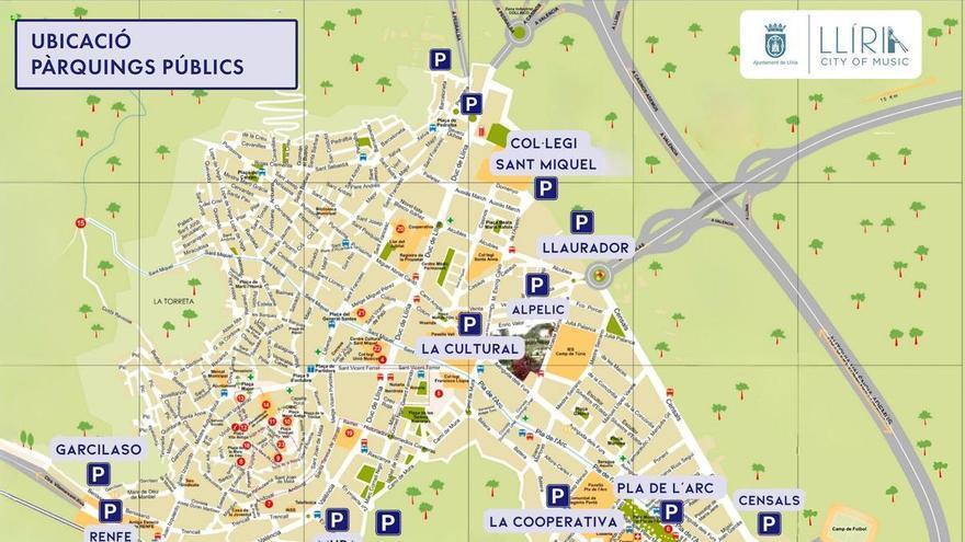 Llíria habilita un nuevo aparcamiento disuasorio en Mura con cerca de 500 plazas