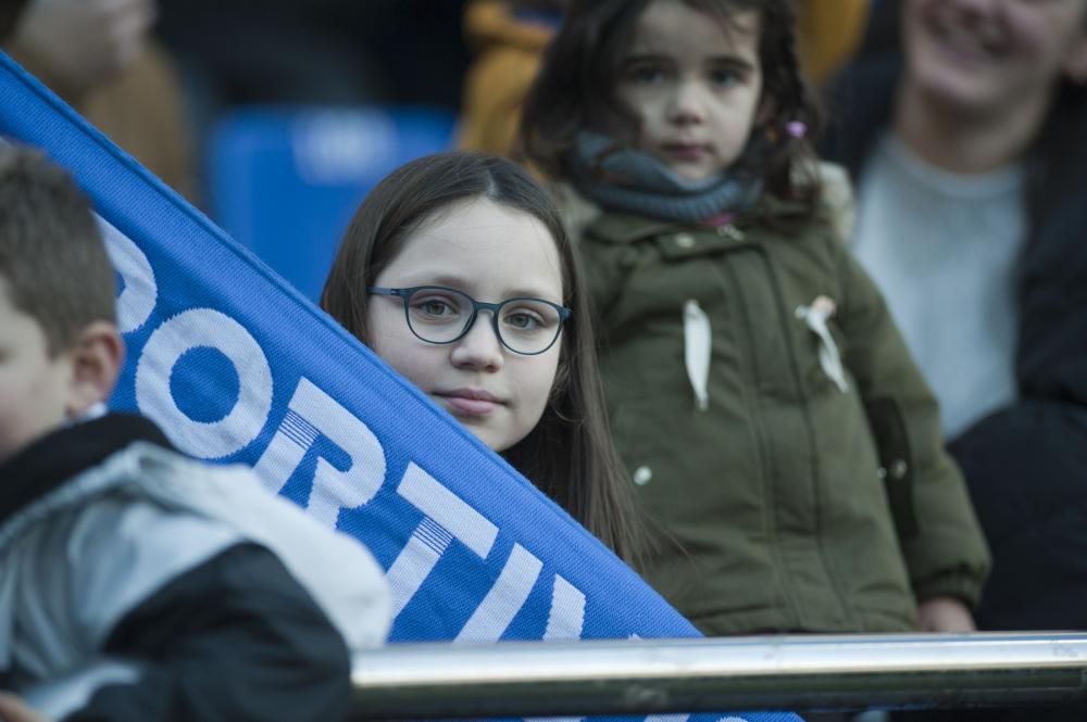 La afición del Dépor se lo pasó en grande