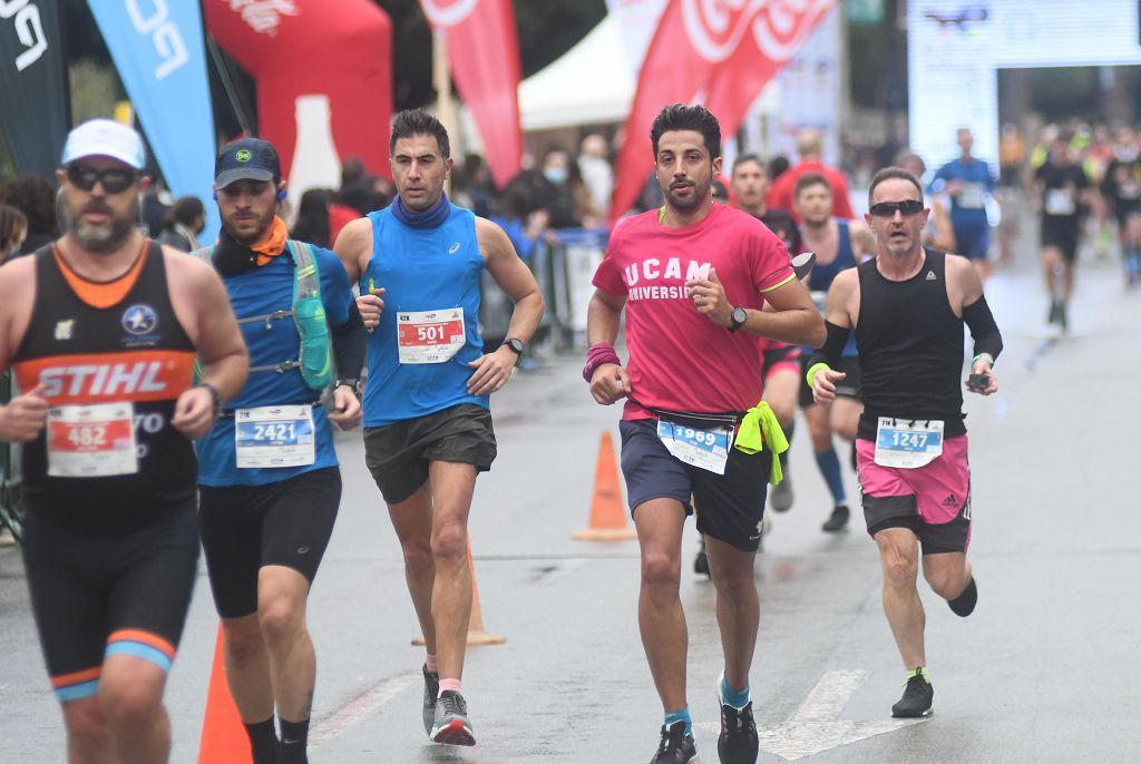 Así ha sido la 10K, la media maratón y la maratón de Murcia