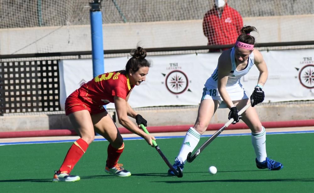 Selección española femenina de hockey en Murcia