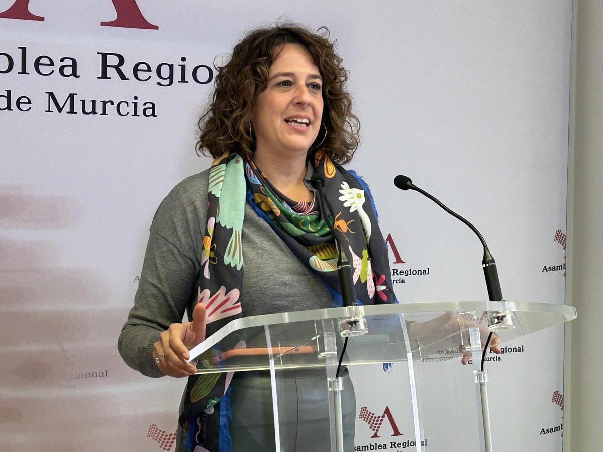 María José Ruiz, diputada de Vox en la Asamblea, defensora de la moción sobre el DIPG.