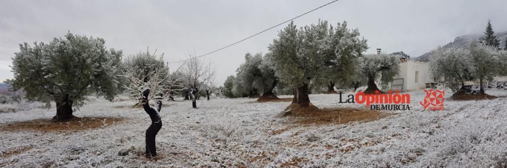 Nieve en el Altiplano murciano