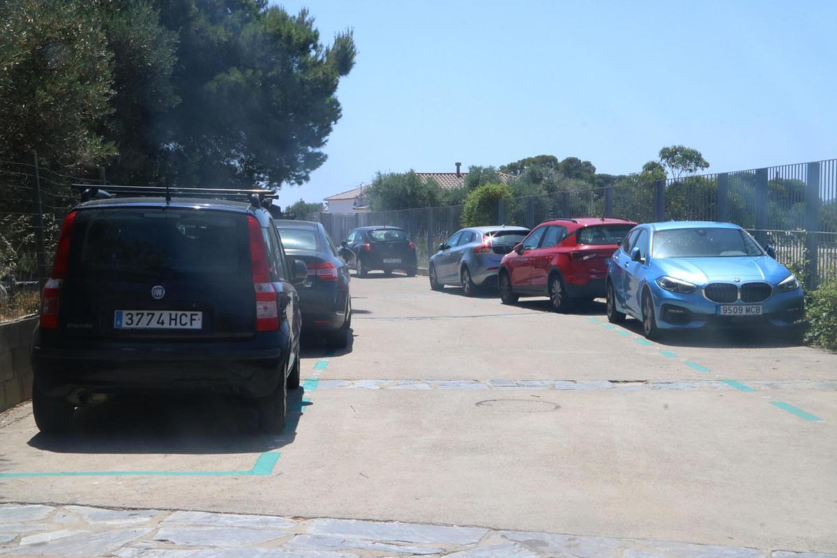 Una de les àrees verdes per a residents.