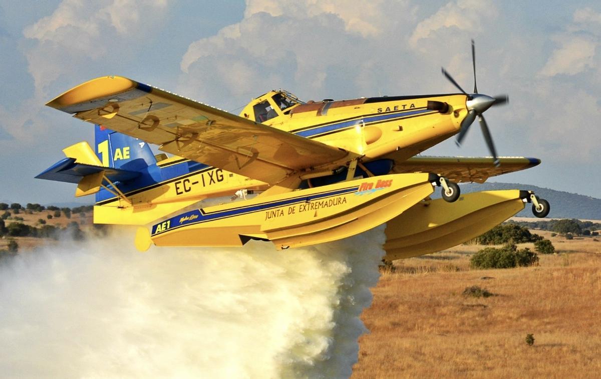 Avión anfibio del Plan Infoex