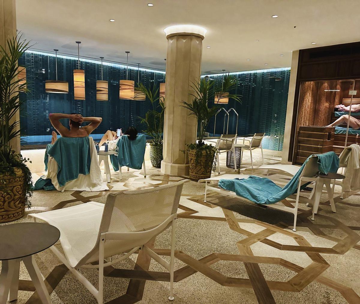 Mit arabischen Anklängen: das Ç Wellness Studio im El Llorenç Parc de la Mar.   | FOTO: SIMONE WERNER