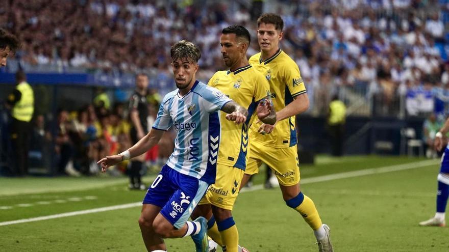 Málaga CF vs Las Palmas, en imágenes