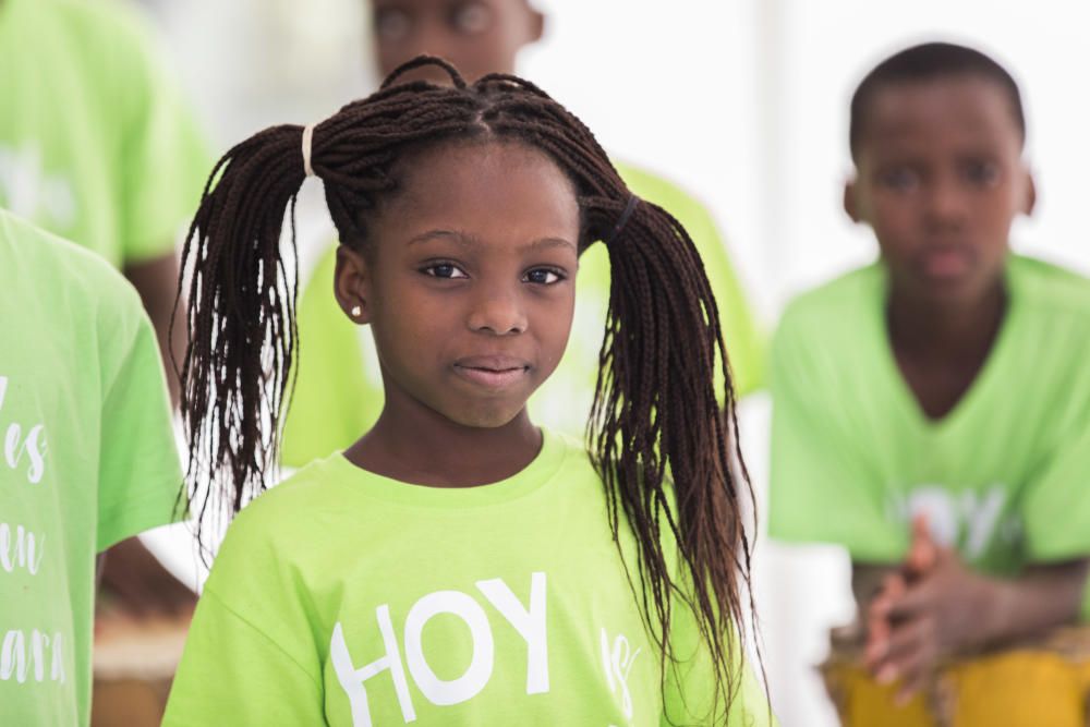 Presentacion de la gira del coro infantil Voces por Benin