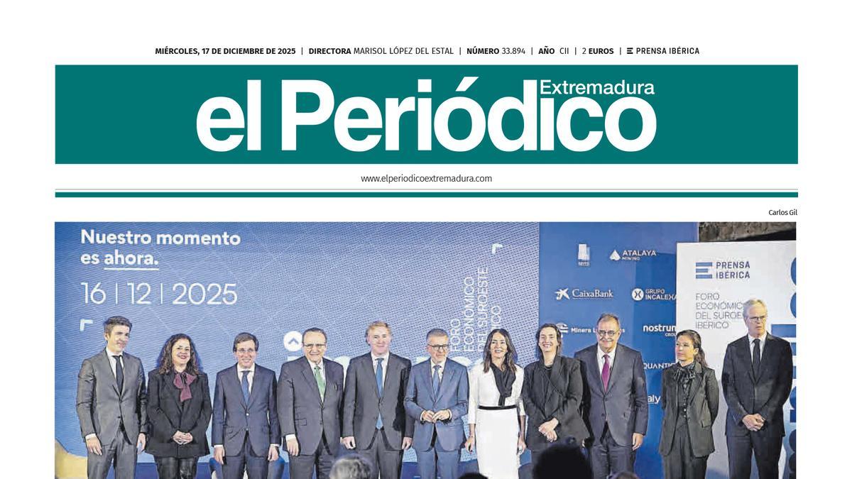 Consulta la portada correspondiente al día 17 de diciembre de 2025