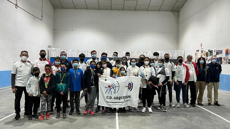 El Tiro con Arco de Zamora vuelve a tener campeones provinciales