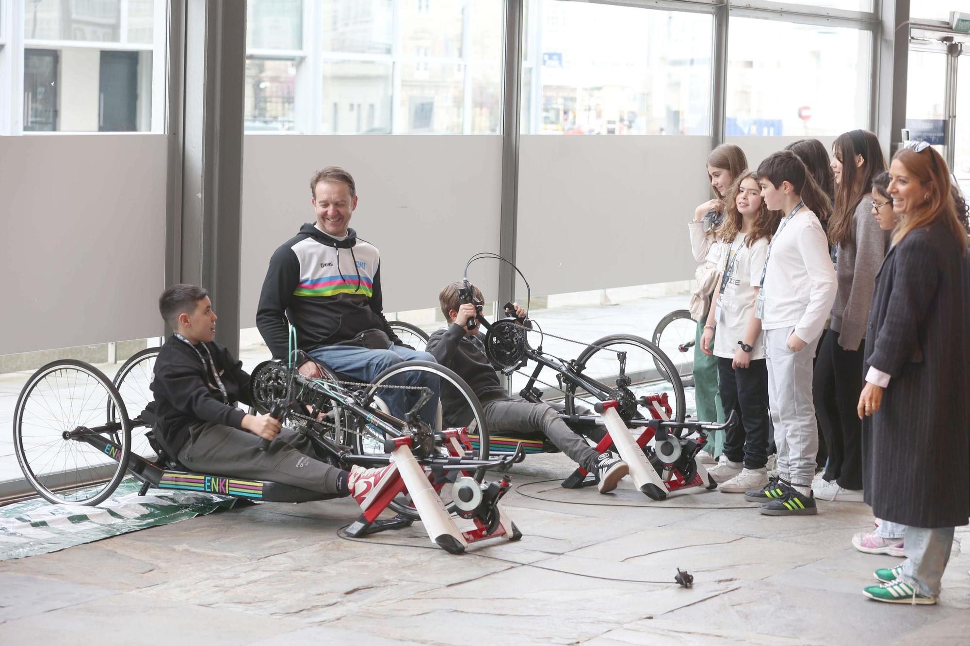 Jornadas para escolares de la Fundación Enki en Palexco