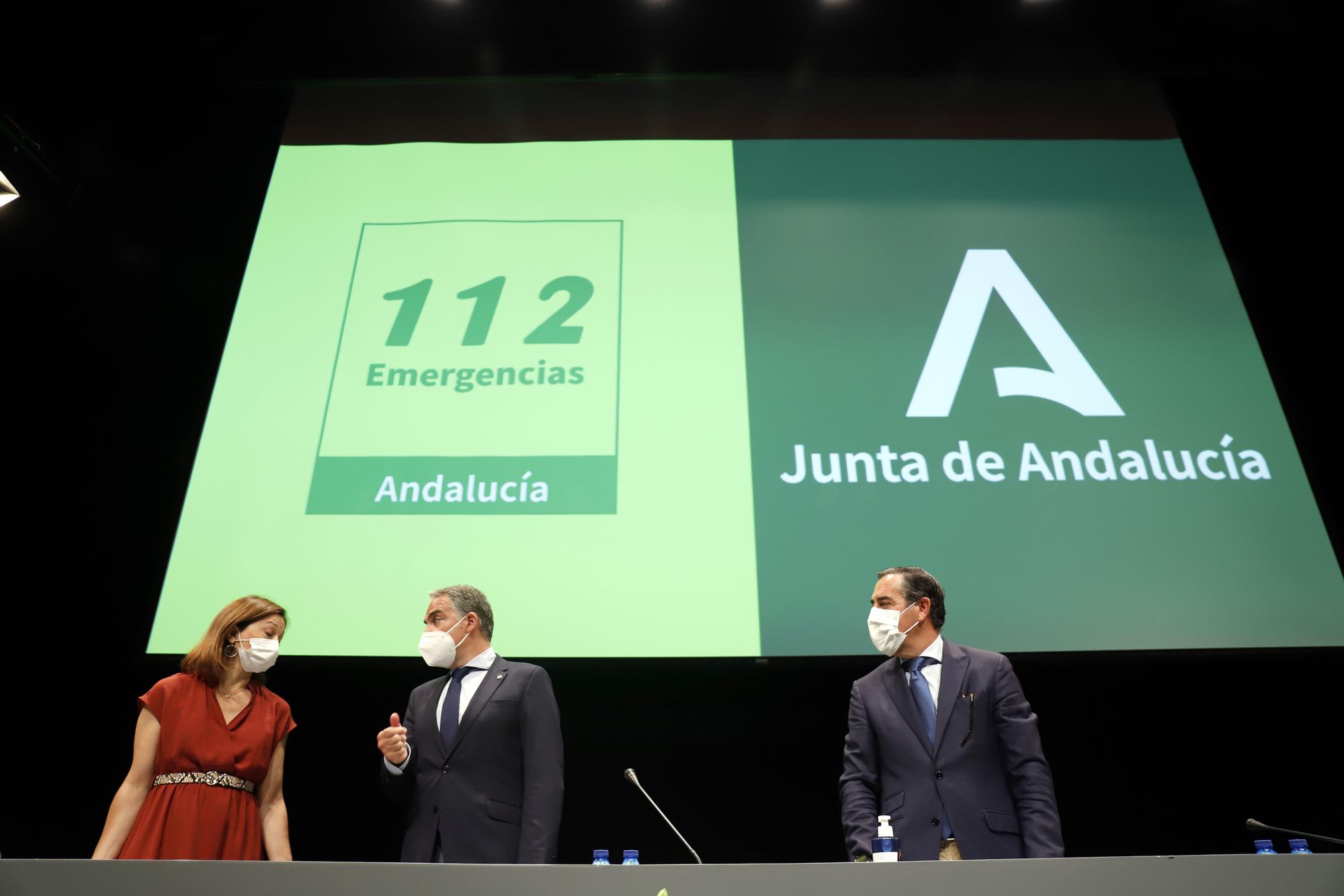 Gala del XX Aniversario del Servicio de Emergencias 112 en Andalucía