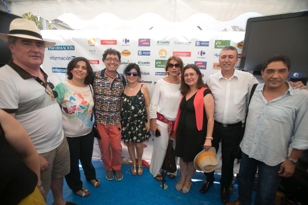 Ramón Siles, Raquel Huete, Carles Cortés, Mercedes Gallego, Llum Quiñonero, Pilar Pérez, Rafael Climent y José María Asencio.