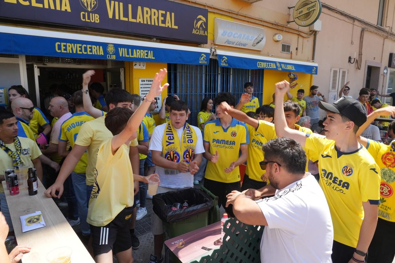 Galería | Ambiente Champions en La Cerámica para despedir una excelente temporada